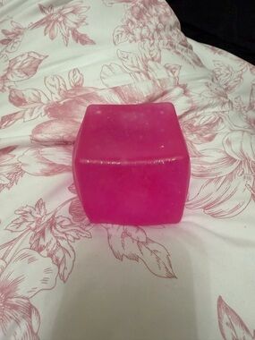 RARE pink glitter squishy cube from Walmart